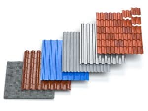Different types of roof tiles